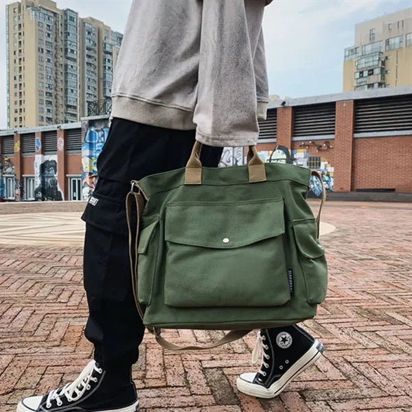 One shoulder canvas bag