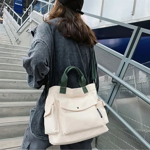 One shoulder canvas bag