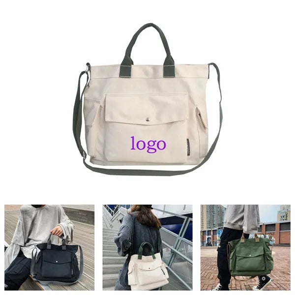One shoulder canvas bag