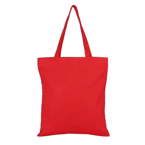 Colorful 6 Oz. 100% Cotton Canvas Tote