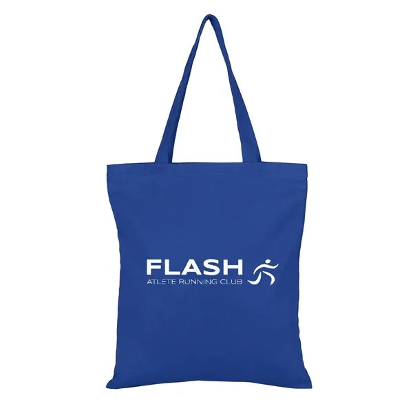 Colorful 6 Oz. 100% Cotton Canvas Tote