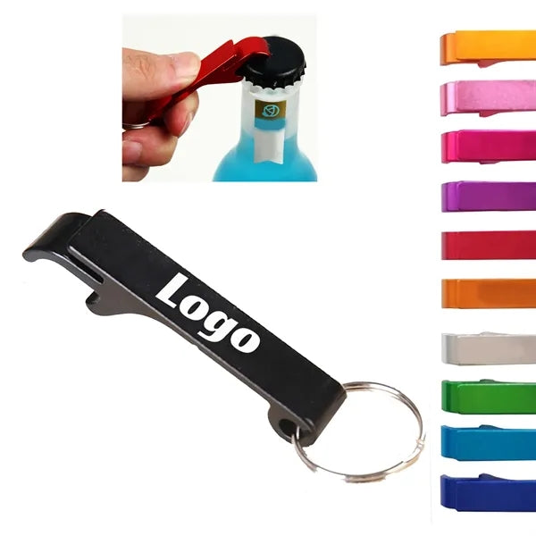 Alloy Beverage Opener Wrench Keychain