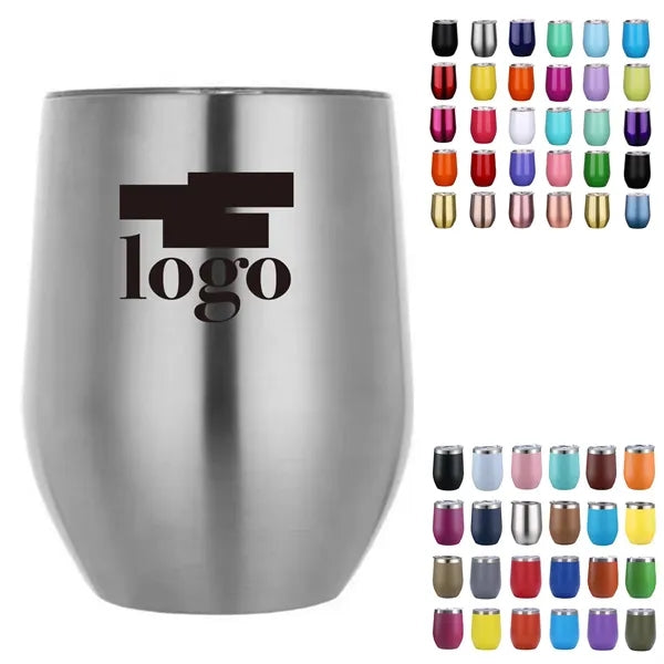 12 Oz Stainless Steel Egg Shell Cup