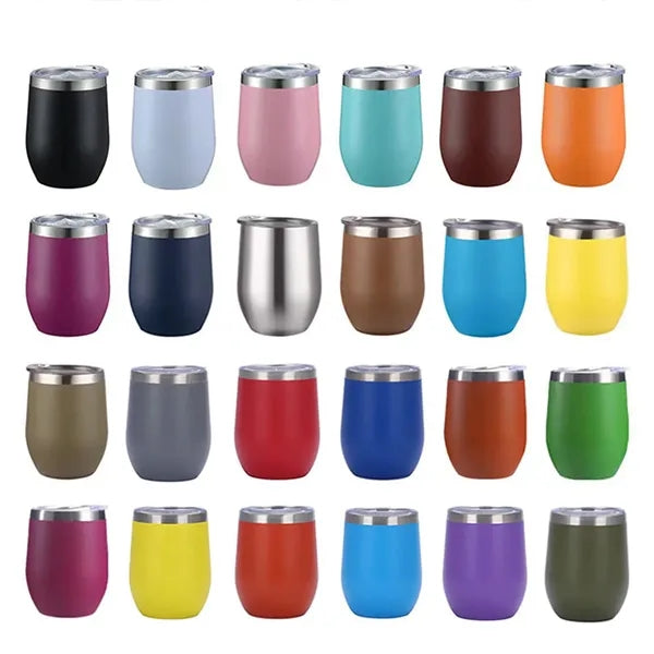 12 Oz Stainless Steel Egg Shell Cup