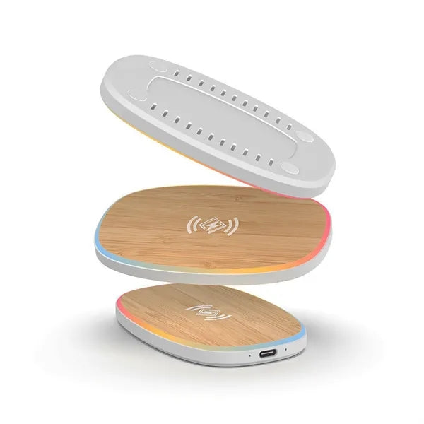 15W Bamboo Wireless Charger