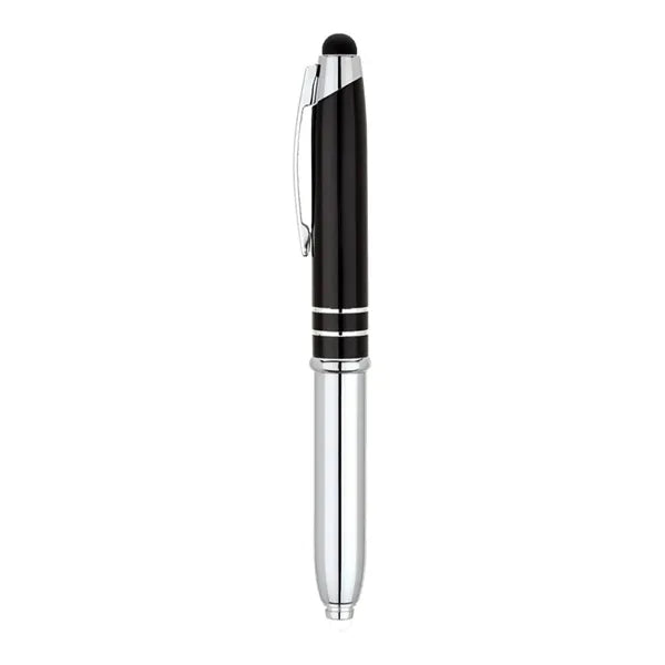 3-in-1 Metal Capped Ballpoint Pen