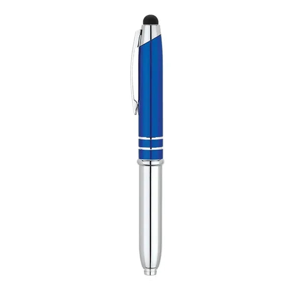 3-in-1 Metal Capped Ballpoint Pen