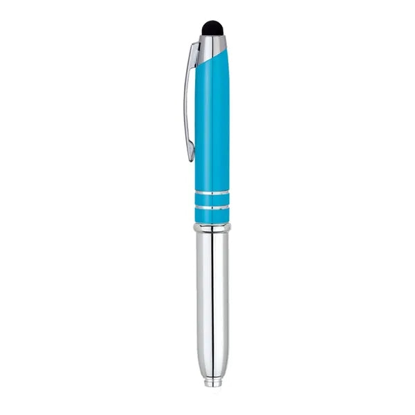 3-in-1 Metal Capped Ballpoint Pen