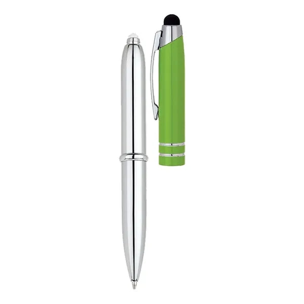 3-in-1 Metal Capped Ballpoint Pen