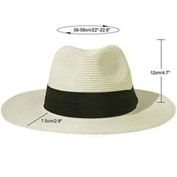 Floppy Wide Brim Straw Hat
