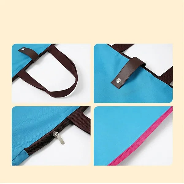 Folding Storage Shopping Bag Large Capacity Waterproof