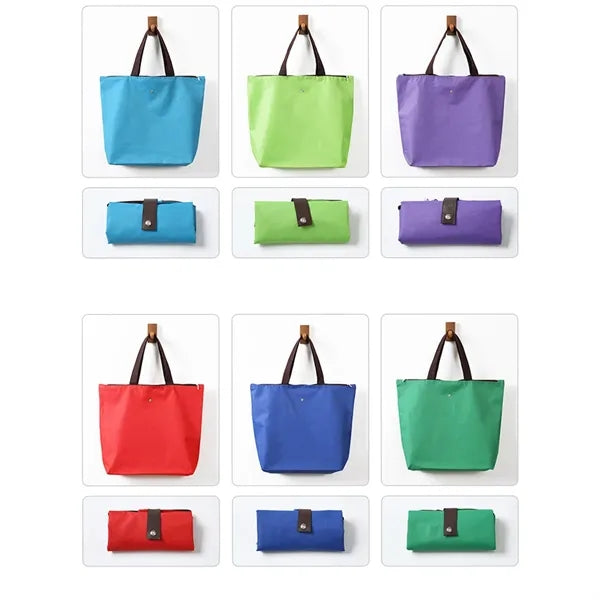 Folding Storage Shopping Bag Large Capacity Waterproof