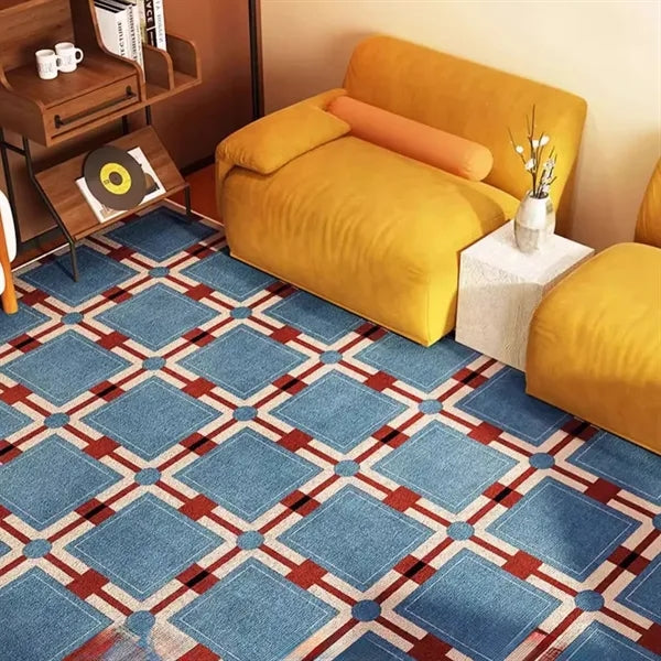 Vintage American Loop Pile Living Room Carpet