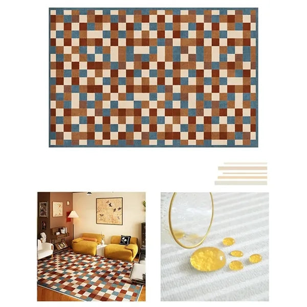 Vintage American Loop Pile Living Room Carpet