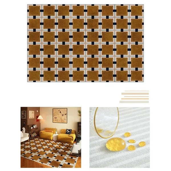 Vintage American Loop Pile Living Room Carpet