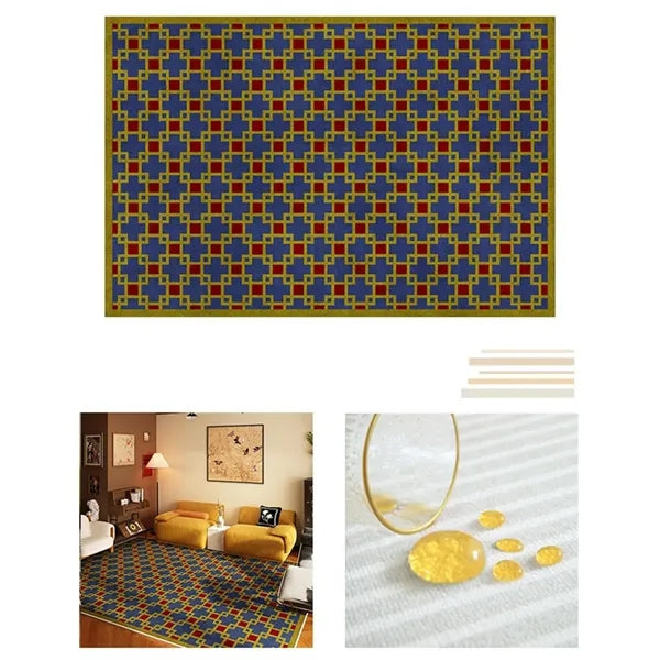 Vintage American Loop Pile Living Room Carpet
