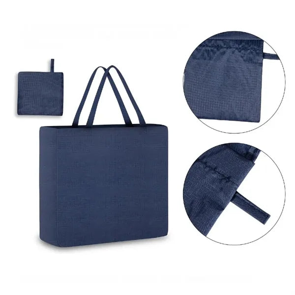 Nylon Environmentally Friendly Foldable Portable Square Bag