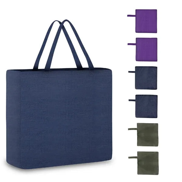 Nylon Environmentally Friendly Foldable Portable Square Bag