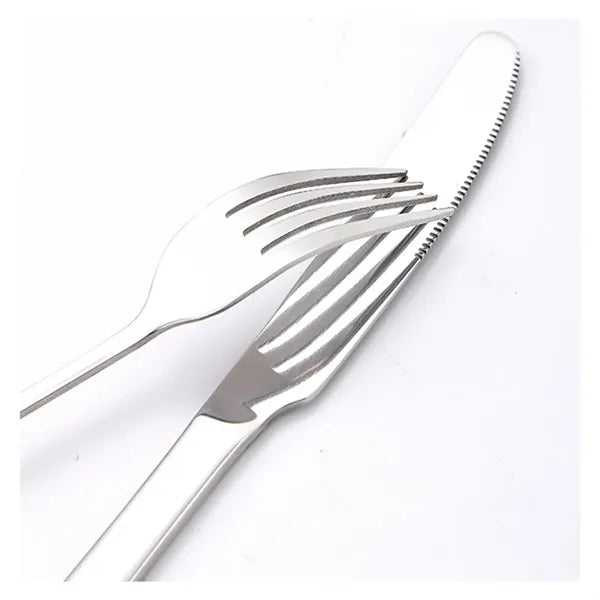 Camping Stainless Steel Cutlery Set For Two Persons