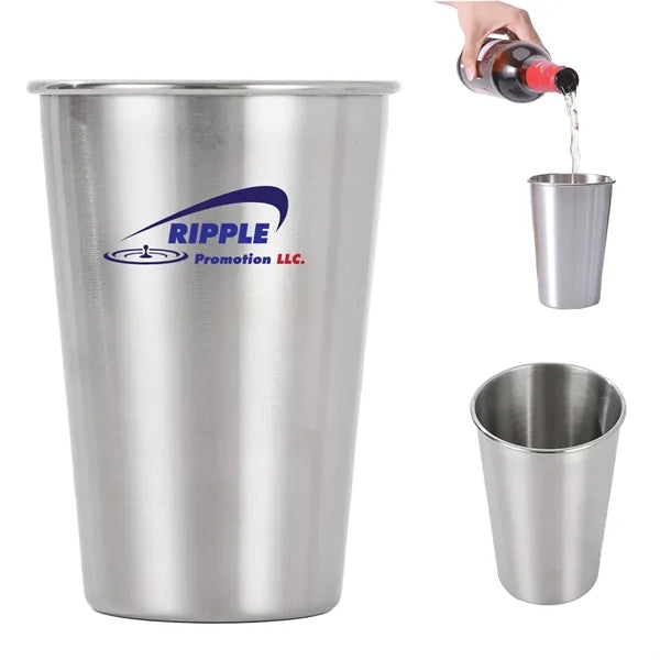 16OZ. Stainless Steel Metal Stackable Cup