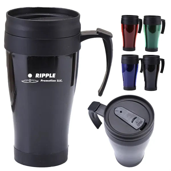 13OZ.Commuter Travel Insulated Coffee Mug with Handle