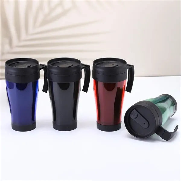 13OZ.Commuter Travel Insulated Coffee Mug with Handle