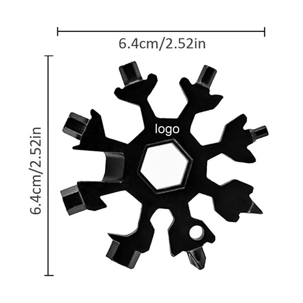 18 In 1 Snowflake Multi Tool