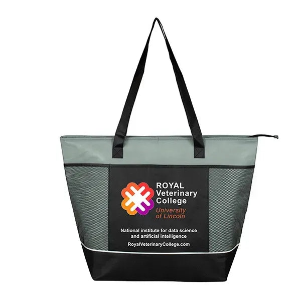 FROST LINE Super-Sized Insulated Zipper Cooler Tote