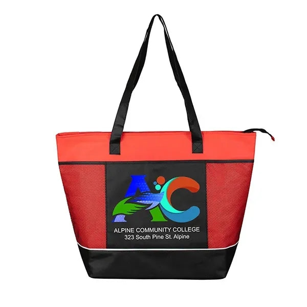 FROST LINE Super-Sized Insulated Zipper Cooler Tote