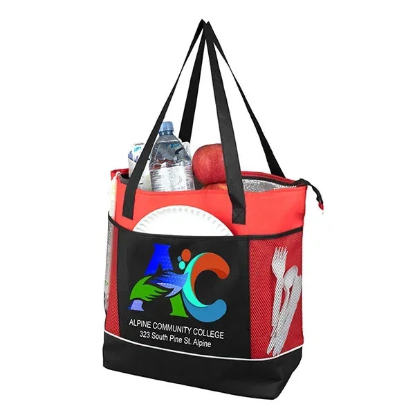 FROST LINE Super-Sized Insulated Zipper Cooler Tote