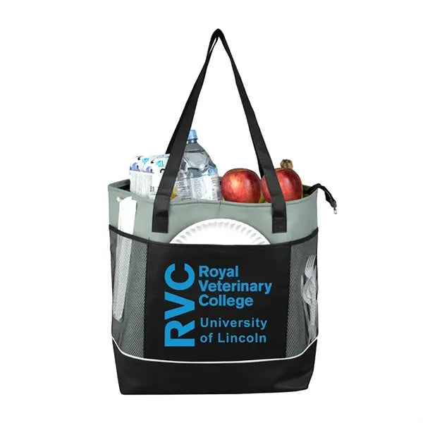FROST LINE Super-Sized Insulated Zipper Cooler Tote