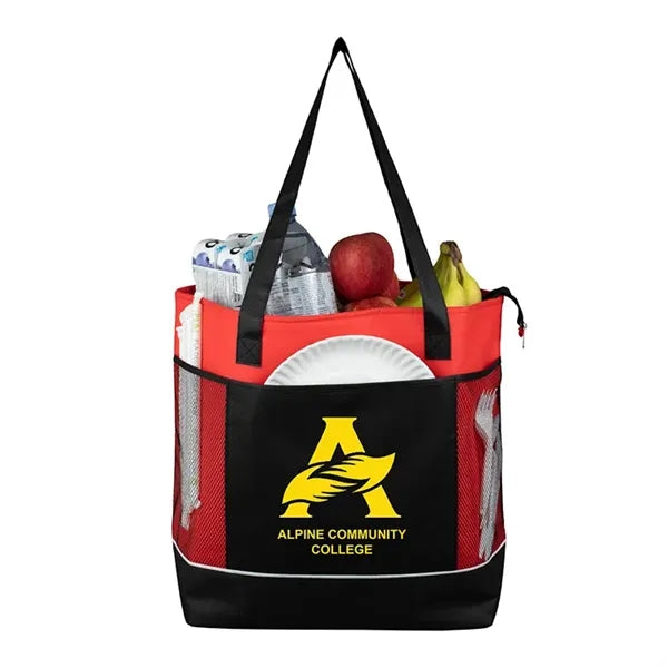 FROST LINE Super-Sized Insulated Zipper Cooler Tote