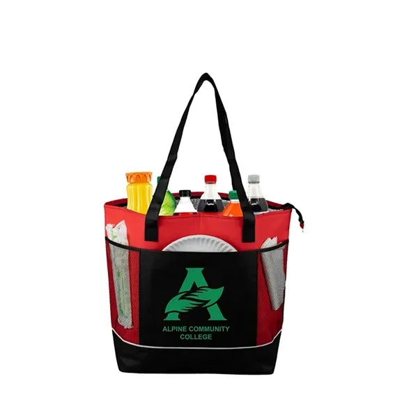 FROST LINE Super-Sized Insulated Zipper Cooler Tote