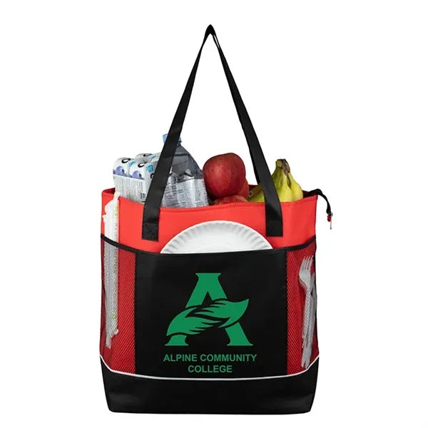 FROST LINE Super-Sized Insulated Zipper Cooler Tote