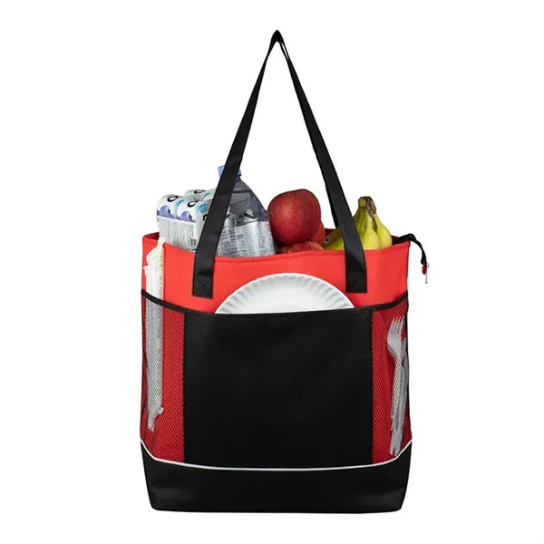 FROST LINE Super-Sized Insulated Zipper Cooler Tote