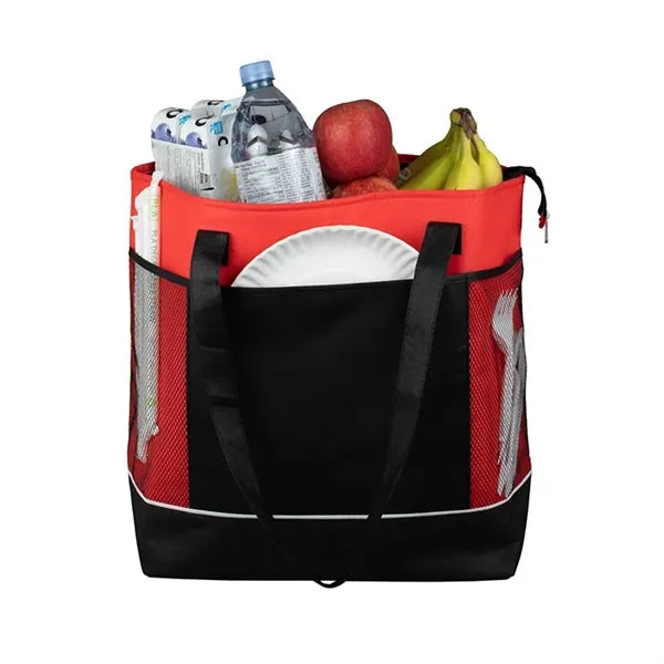 FROST LINE Super-Sized Insulated Zipper Cooler Tote