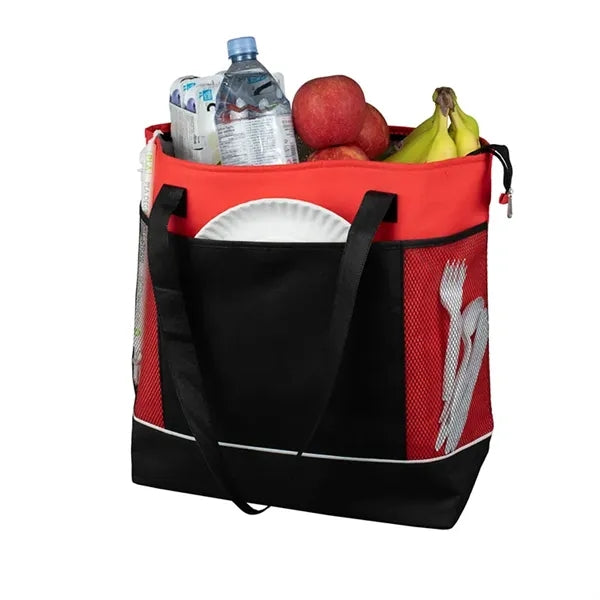 FROST LINE Super-Sized Insulated Zipper Cooler Tote