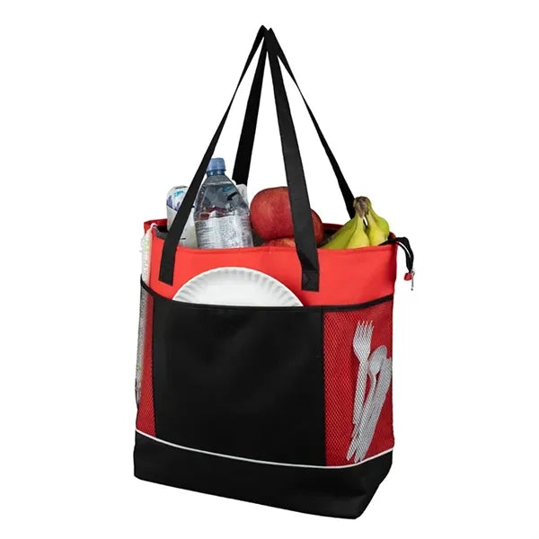 FROST LINE Super-Sized Insulated Zipper Cooler Tote