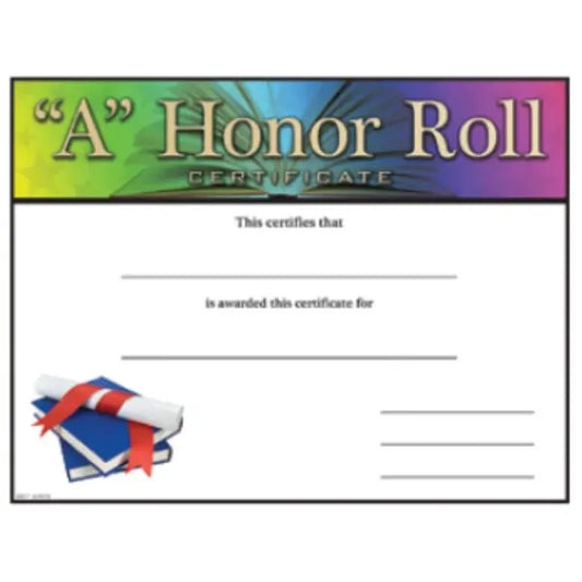 Brilliant Foil and Color Certificates