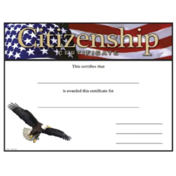 Brilliant Foil and Color Certificates