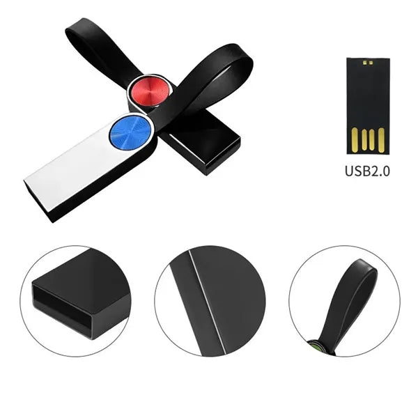 Flash Drive 16Gb Metal Keychain