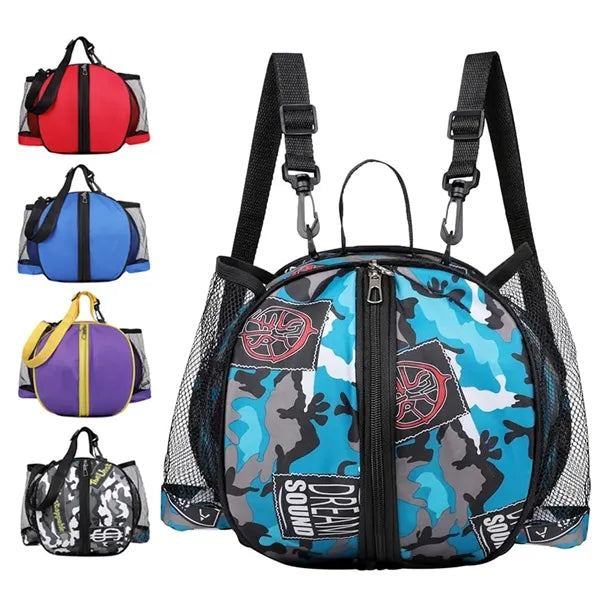 Single Ball Bag With 2 Mesh Pockets