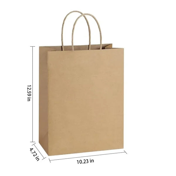 Large Kraft Paper Handbag