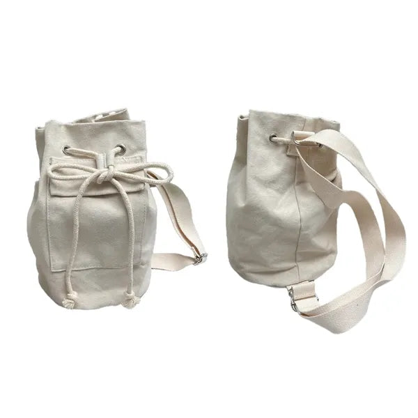 Canvas Drawstring Backpack