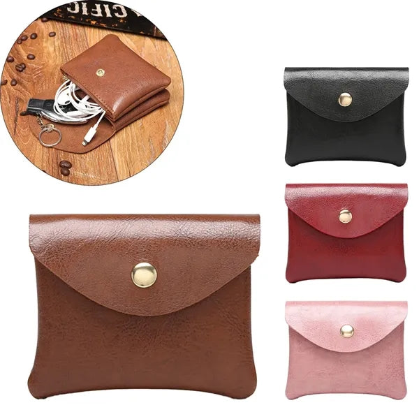 Pu Leather Rfid Blocking Wallet