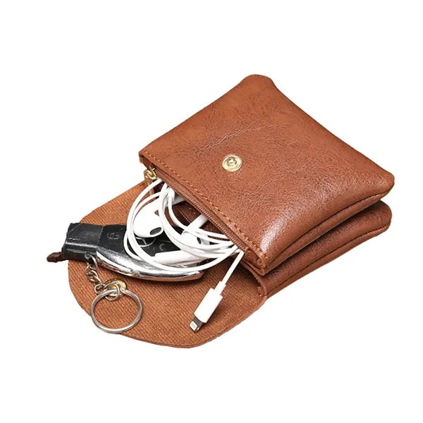 Pu Leather Rfid Blocking Wallet
