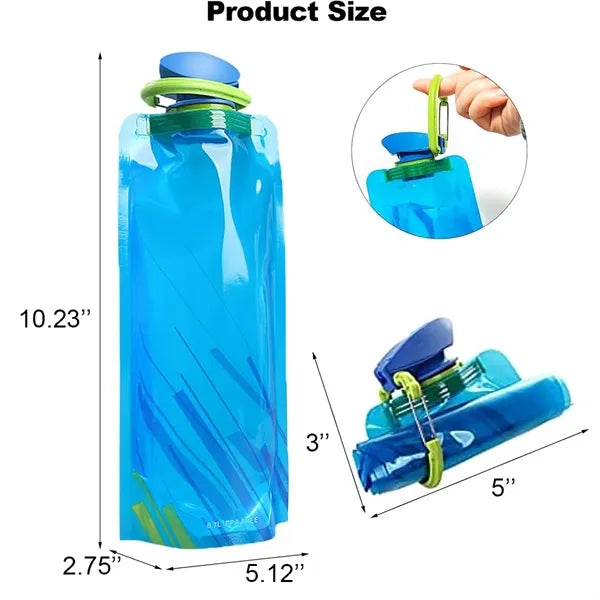 Collapsible Sports Water Bottle