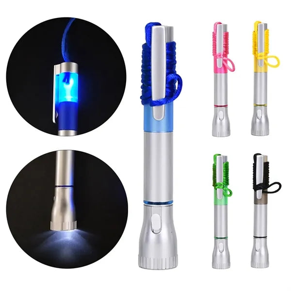 Multifunctional Flashlight Pen