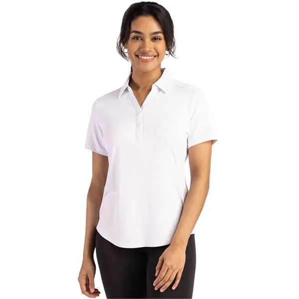 Cutter & Buck Forge Recycled Four-Way Stretch Womens Polo