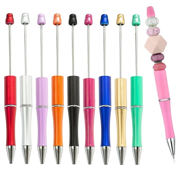 Plastic Diy Beadable Ballpoint Pens